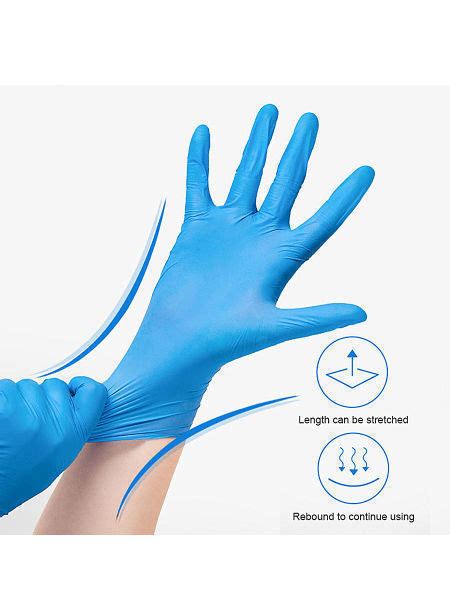 China Nitrile Glove Industrial Examination Medical Hospital Astm6319