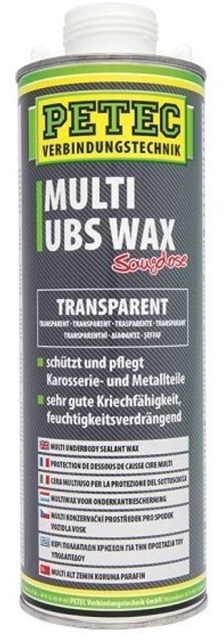 PETEC Multi UBS Wax Transparent 73410 1l Ab 9 51 Preisvergleich