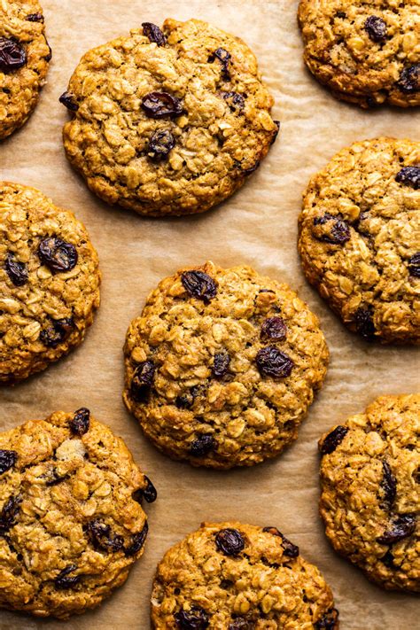 Vegan Oat Raisin Cookies Lazy Cat Kitchen