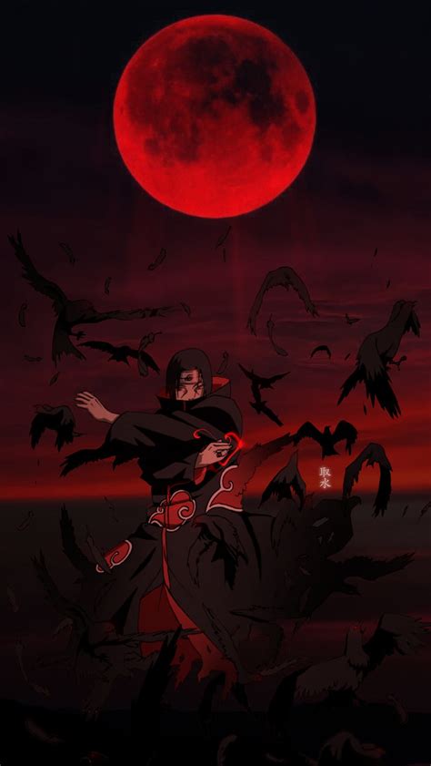 Itachi Wallpaper 4k Black Itachi Black Wallpaper Wallpaper Naruto