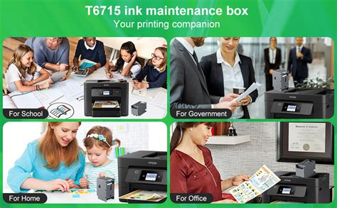 Amazon Officenter Caja De Mantenimiento De Tinta T T Para