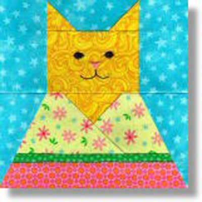 Free Cat Quilt Patterns And Cat Quilt Blocks Modern Lovely