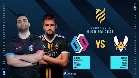 BDS Esport Vs Team Vitality Rainbow Six European League 2020 Stage