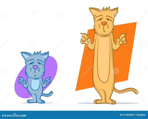 Cat Cartoons Stock Vector - Image: 41440439