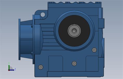 S97zp蜗轮蜗杆减速机s97 2016 M1 A P132 1solidworks 2010模型图纸下载 懒石网