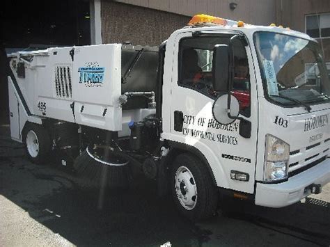 Hoboken Unveils Cleaner Street Sweepers Payloader On City Roads