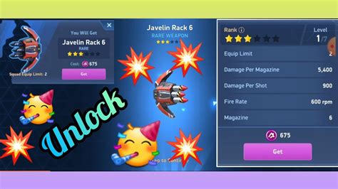 Javelin Rack 6 Unlock Mech Arena Unlock Javelin Rack 6 Mech Arena