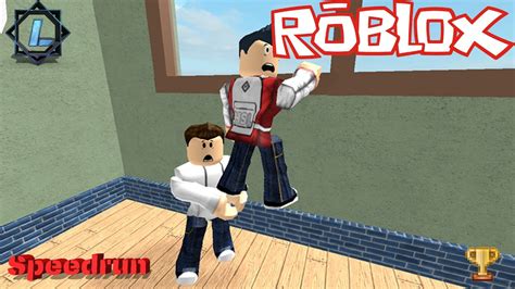 Roblox Speedrun Escape High School Obby Min Ludaris Youtube