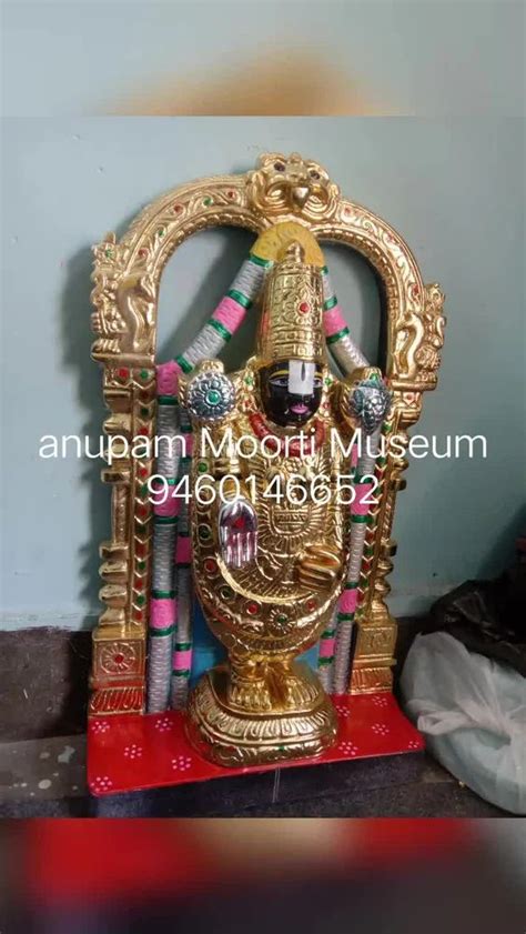 Black Marble Tirupati Balaji Statue For Temple Home At Rs In Jaipur