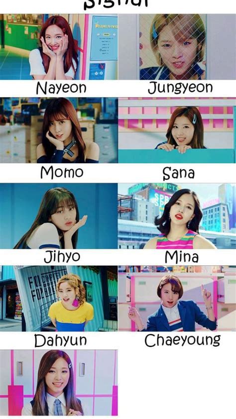 twice ♡ | Twice kpop members, Twice group, Twice