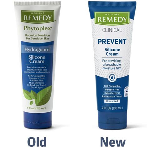 Medline Remedy Clinical Silicone Skin Cream Unscented 4oz 12Ct