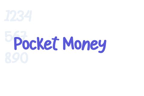 Pocket Money Font Free Download