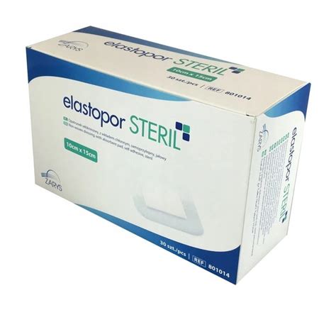 Elastopor Steril opatrunek jałowy 10x15cm 30szt SalvadorMedical