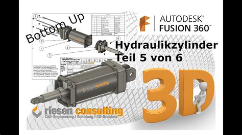 Autodesk Fusion Bottom Up Teil Von Zeichnung Baugruppe