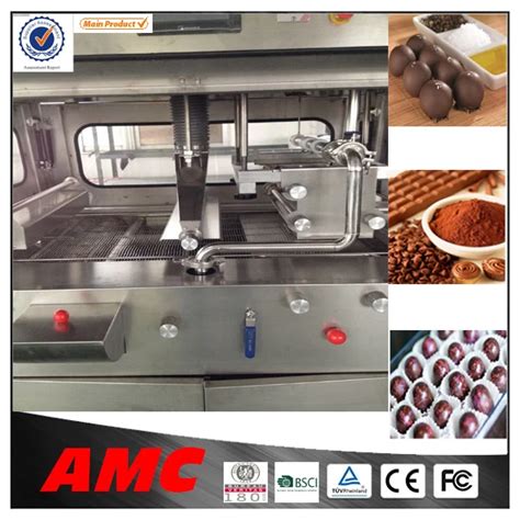 China Enrober Machine With Cooling Tunnel Biscuit Enrober Machine From