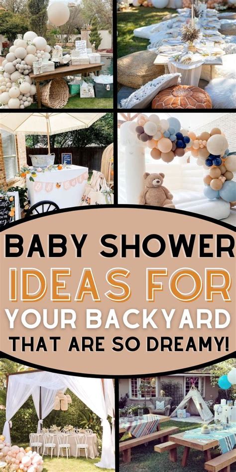 Dreamy Backyard Baby Shower Ideas The Greenspring Home Backyard