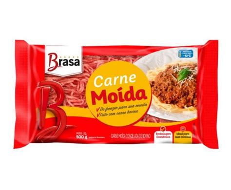 Carne MoÍda Bovina Brasa 500gr