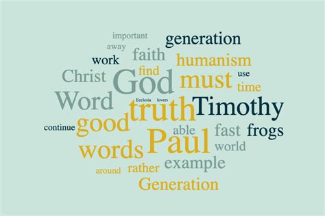 The Importance Of The Truth ScriptureScribe Christadelphian Audio Talks