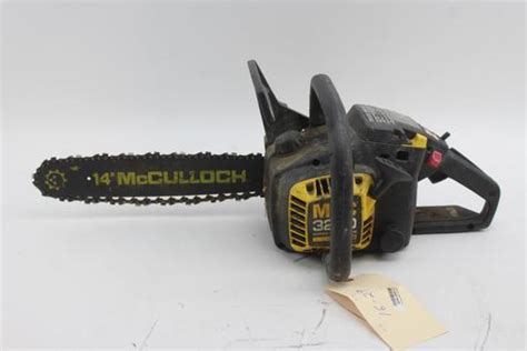 Mcculloch Mac 3200 32cc Chain Saw Property Room