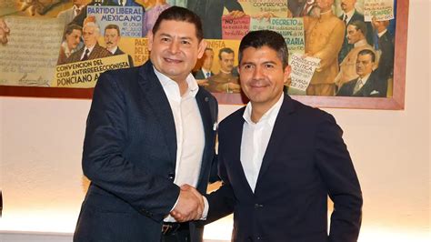 Alejandro Armenta Se Reuni Con Eduardo Rivera Puebla Online