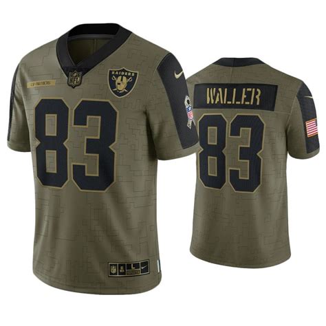 Raiders Darren Waller 2021 Limited Salute To Service Jersey – US Sports ...