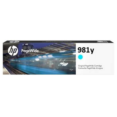 Hp 981y Extra High Yield Cyan Pagewide Ink Cartridge L0r13a Best Value Fast Delivery