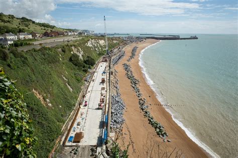 Dover to Folkestone railway will reopen this autumn