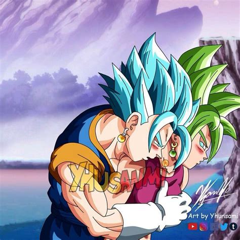 Vegetto And Kefla Dragon Ball Super Artwork Dragon Ball Art Dragon Ball Artwork