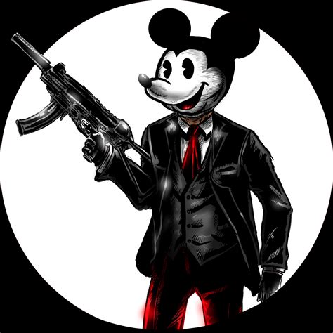 Mickey Mouse Gangster Wallpaper hd, picture, image