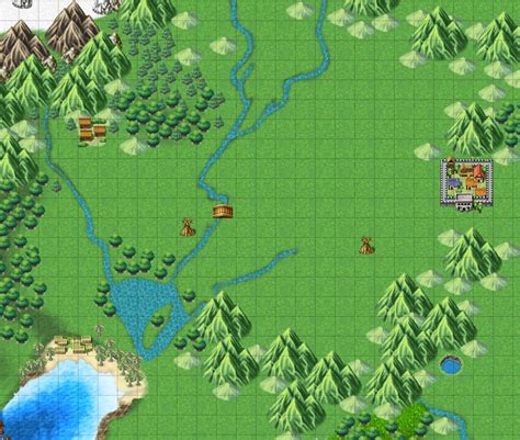 World map - RPG Maker - Work in Progress by sarahyt on DeviantArt