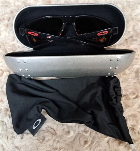 Oakley Gibston Black Ink Prizm Ruby Polarized W/Vault… - Gem