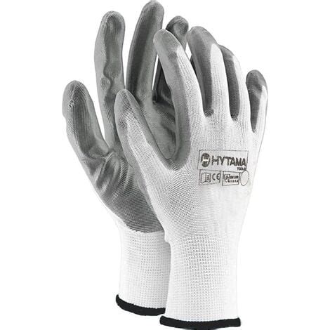 Gants De Travail Professionnel Enduit En Nitrile Taille 9 24 Paire