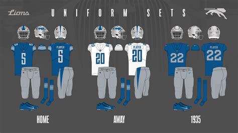 Detroit Lions Rebrand Concept Behance