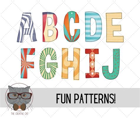 Circus Alphabet PNG Font Bundle, Circus Party Letters Alpha Font ...