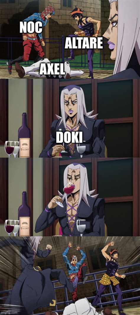 Abbacchio Joins In The Fun Imgflip