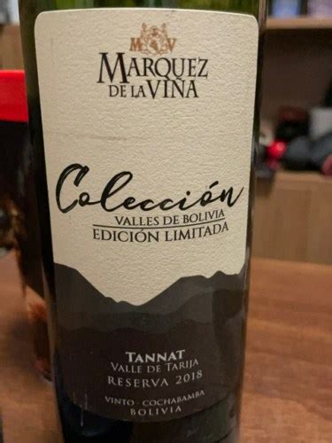 Marquez De La Vi A Colecci N Edici N Limitada Reserva Tannat