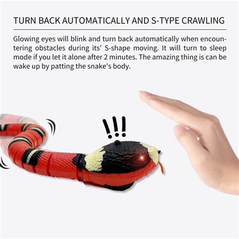 Smart Snake Cute Plush Toy Rechargeable | Alwaysplushie