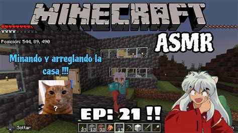 Asmr Jugando Minecraft Ep Minando Y Recolectando Materiales