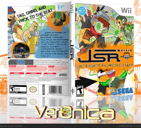 Jet Set Radio Wii Wii Box Art Cover By Veronica