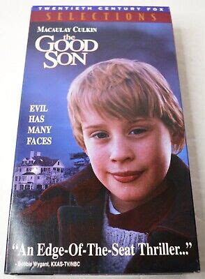 1994 THE GOOD SON VHS TAPE STARRING MACAULAY CULKIN EBay