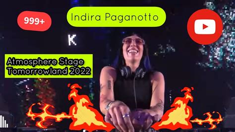 Indira Paganotto Comp Set At Tomorrowland 2022 Atmosphere Stage