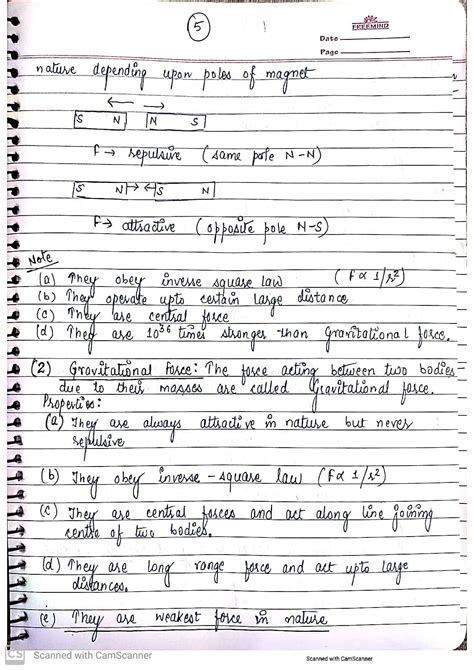 Physics Ncert Class Xi Notes I Chapter 01 Physical World I Isc Up Cbse