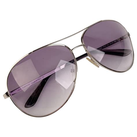 Tom Ford Silver Metal Aviator Charles Tf 35 753 62 12 Sunglasses At 1stdibs Tom Ford Charles