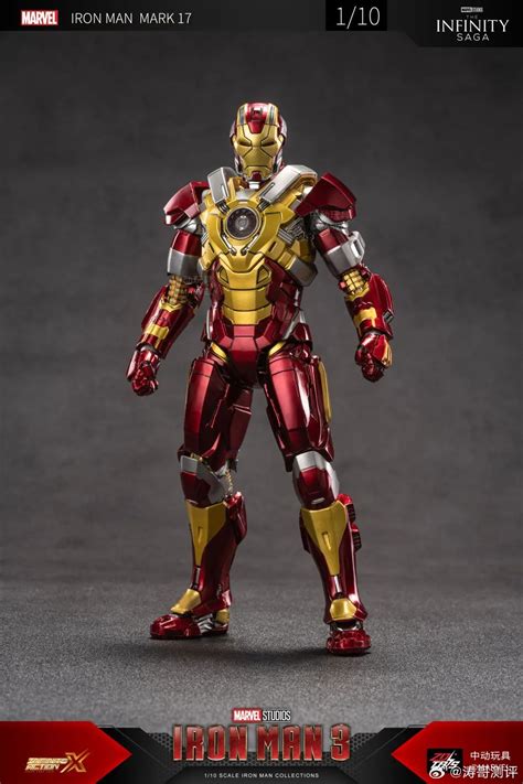 Zd Iron Man Mark Xvii Mk17 Scale 110 Mô Hình Cao Cấp