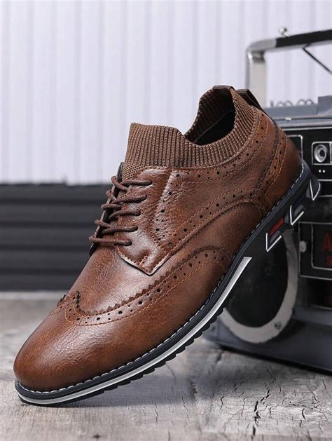 Chaussures Oxford Décontractées Pour Hommes Chaussures Formelles En