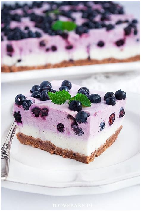 Sernik Na Zimno Z Jagodami I Love Bake Delicious Cheesecake Recipes