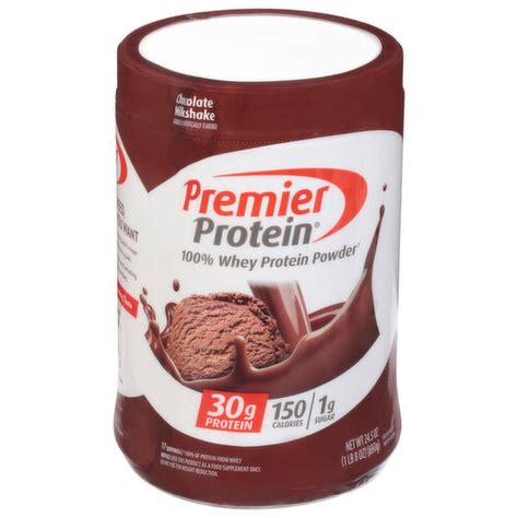 Premier Protein Whey Protein Powder Chocolate Milkshake Brookshire S