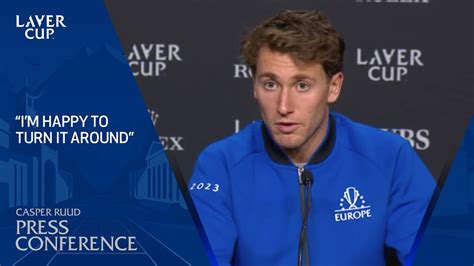 Casper Ruud Press Conference Laver Cup 2023 Match 6 YouTube