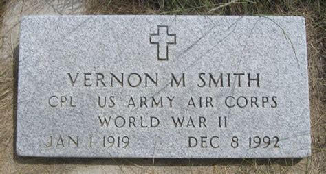 Vernon McClelland Smith 1919 1992 Find A Grave Memorial