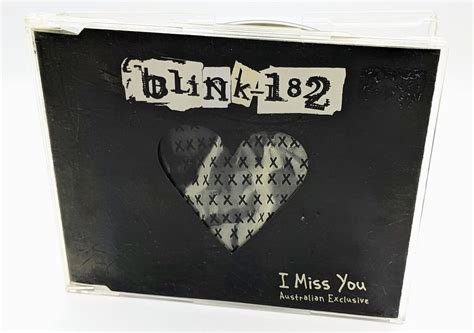 Blink 182 I Miss You Cd Single 2004 Australian Exclusive 602498620786